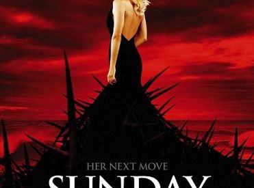 Plakat 2 sezonu Revenge w czerwonych barwach