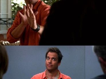 Czy Michael Weatherly wygląda na winnego w Major Crimes?