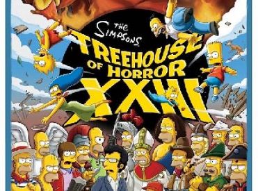 Plakat Treehouse of Horror: różne wcielenia Homera, Marge w niebezpieczeństwie