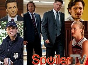Spoilery o Glee, Zemście, Supernatural i innych