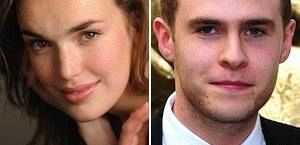 Elizabeth Henstridge i Iain De Caestecker w pilocie serialu 
