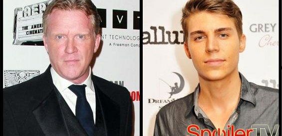 Michael Hall i Nolan Funk w 3 sezonie 