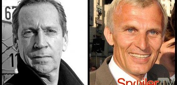Jonathan Hyde i Richard Sammel w odcinku pilotowym 