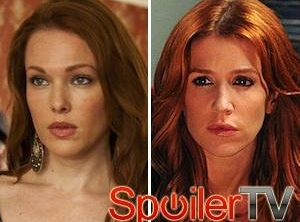 Erin Cummings jako bliźniaczka Carrie w Unforgettable