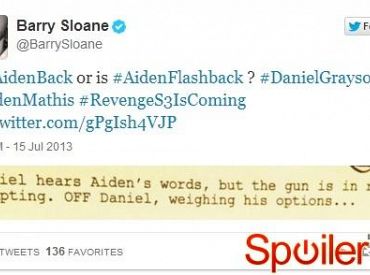 Barry Sloane powróci w 3 sezonie Zemsty
