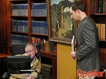 Comic-Con 2013: Stephen Hawking w trakcie panelu Teorii wielkiego podrywu