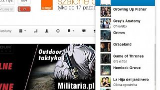Lista seriali w chwili wyszukiwania