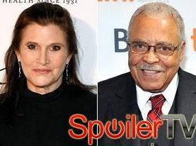 Szczegóły o gościnnym występie Jamesa Earla Jonesa i Carrie Fisher w Teorii wielkiego podrywu