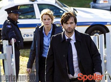 Pierwsze spojrzenie: David Tennant, Anna Gunn w Gracepoint