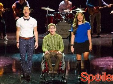 Blaine, Artie i Tina śpiewają cover Breakaway w Glee