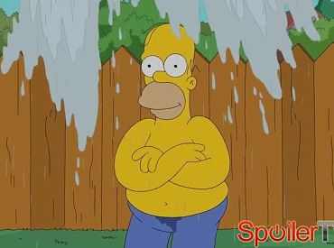 Homer Simpson przyjmuje Ice Bucket Challenge