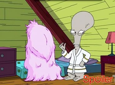 Zobacz jak Roger stara się rzucić kosmitkę Kim Kardashian w American