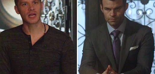 Klaus i Elijah ścierają się o hybrydę Hayley w 