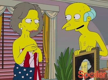 Jane Fonda gra sekretną kochankę pana Burnsa w Simpsonach