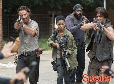 Sonequa Martin-Green z Żywych trupów o wielkim błędzie Sashy i bolesnym jesiennym finale