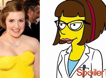 Pierwsze spojrzenie: Lena Dunham gościnnie w Simpsonach