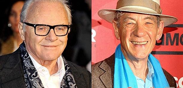 Anthony Hopkins i Ian McKellen wystąpią w filmie Starz 