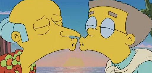 Czy pan Burns i Smithers wreszcie tam zmierzają w 