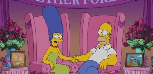 Rozwodowy dramat w „Simpsonach”: Homer i Marge przemówili, obrażając CNN