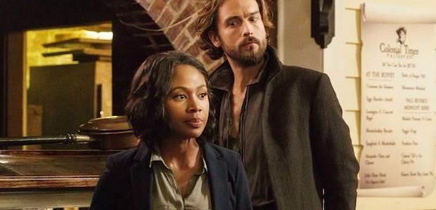 Plakat 3 sezonu „Sleepy Hollow”: Abbie i Ichabod chronią swoje tyły