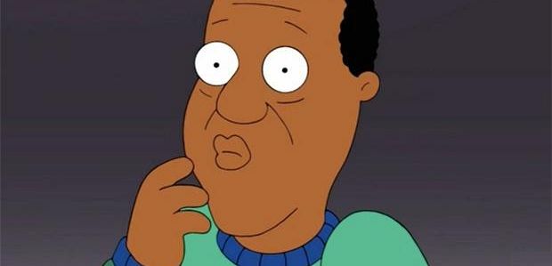 „Głowa rodziny” odtwarza czołówkę „Bill Cosby Show” wykorzystując „to co wszyscy teraz wiemy