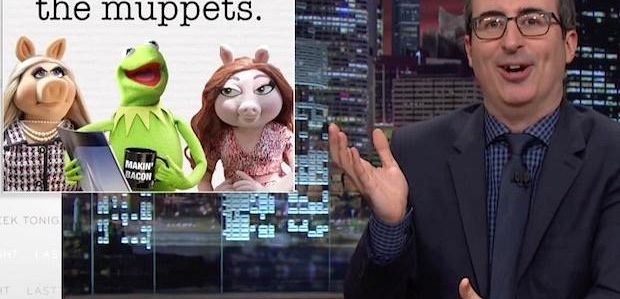 John Oliver obraża „Muppety” i „Cosby Show” w czasie tyrady o groszach