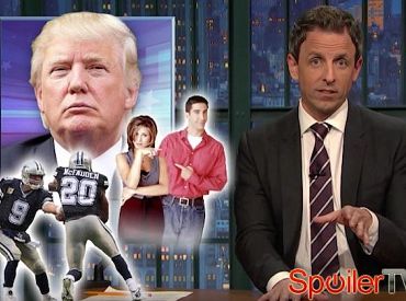 Seth Meyers przygląda się „niebezpiecznej retoryce” Donalda Trumpa