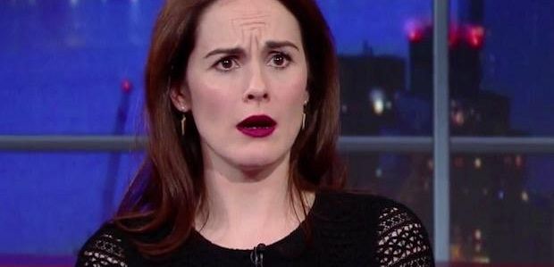 Obsada „Downton Abbey” wykonuje scenę z amerykańskimi akcentami w „Late Show”