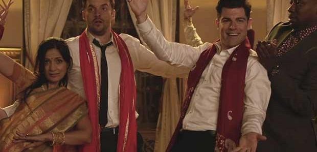 Klip z premiery 5 sezonu „Jess i chłopaki”: Schmidt i Nick pokazują swoje (bollywoodzkie!) ruchy