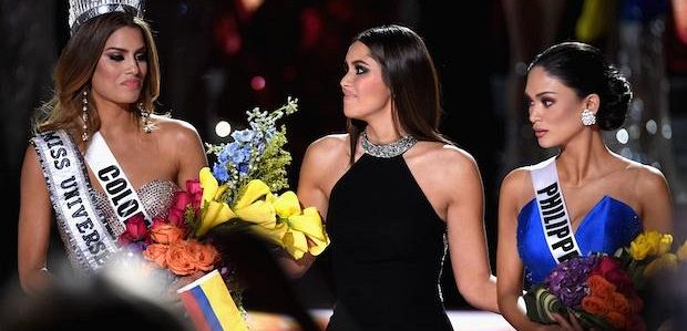 Miss Universe 2015: Prowadzący Steve Harvey podał nazwisko złej zwyciężczyni