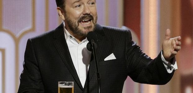 Złote Globy 2016: Monolog rozpoczynający Rickiego Gervaisa