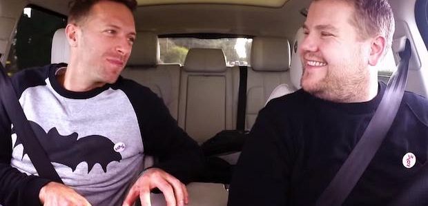 Chris Martin i James Corden mają „przygodę życia” w najnowszym karaoke w samochodzie
