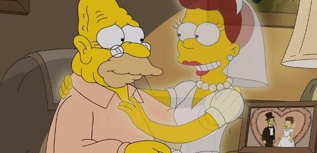 Klip z 27 sezonu „Simpsonów”: Glenn Close powraca w straszne Walentynki