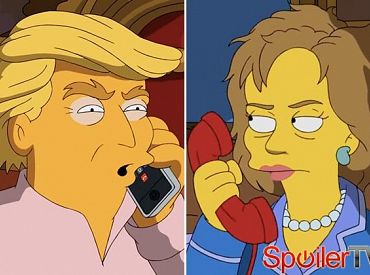 „Simpsonowie” chwalą Hillary Clinton, szydzą z Donalda Trumpa w nowym klipie