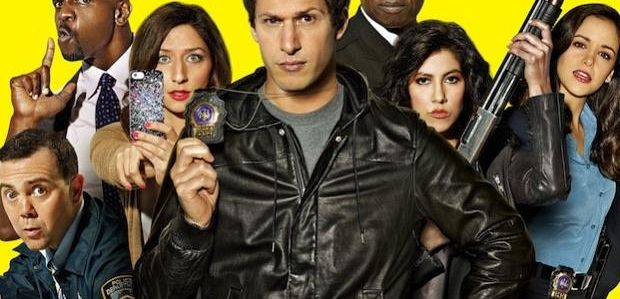 Zespół zbiera się na plakacie 4 sezonu „Brooklyn Nine-Nine