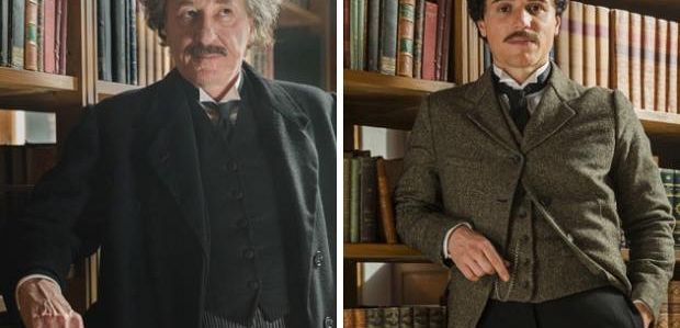 Pierwsze spojrzenie: Geoffrey Rush i Johnny Flynn jako Einstein w serialu „Genius”
