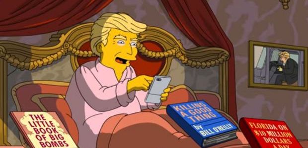 „Simpsowie” przyglądają się pierwszym stu dniom panowania Donalda Trumpa