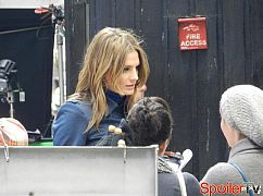 Castle: 4x23 Always - zdjęcia z planu