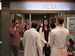 Dr House: 8x15 Blowing the Whistle - zdjęcia zza kulis