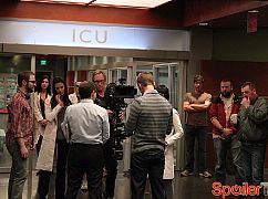 Dr House: 8x15 Blowing the Whistle - zdjęcia zza kulis