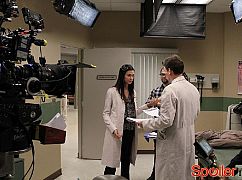 Dr House: 8x15 Blowing the Whistle - zdjęcia zza kulis