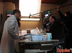 Dr House: 8x15 Blowing the Whistle - zdjęcia zza kulis