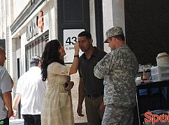 Castle: 5x01 After The Storm - zdjęcia z planu