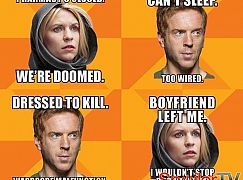 Plakaty promocyjne 2 sezonu serialu Homeland