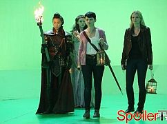 Once Upon a Time: 2x09 Queen of Hearts - zdjęcia z planu