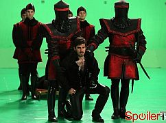 Once Upon a Time: 2x09 Queen of Hearts - zdjęcia z planu
