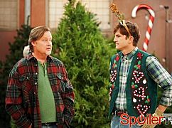 Dwóch i pół: 10x11 Give Santa A Tail-Hole - zdjęcia promocyjne