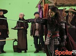 Once Upon a Time: 2x11 The Outsider - zdjęcia z planu