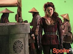 Once Upon a Time: 2x11 The Outsider - zdjęcia z planu