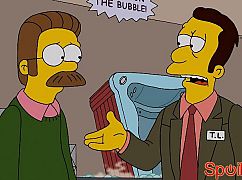 Simpsonowie: 24x18 Pulpit Friction - zdjęcia promocyjne